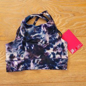 Jill Yoga sport top. Navy/Purple. Size M (10). NWT   --- GIRLS